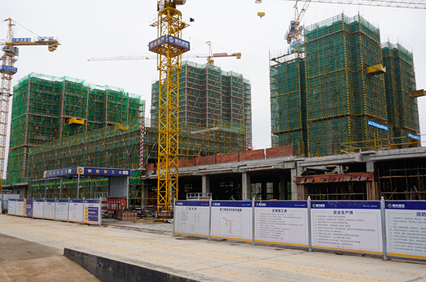 中房·美丽白沙2020年1月工地进程